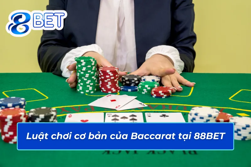 Baccarat 88Bet – Lựa Chọn Bet Kèo Tiềm Năng Cho Mọi Cược Thủ 3 Giải thích chi tiết luật chơi Baccarat 88Bet