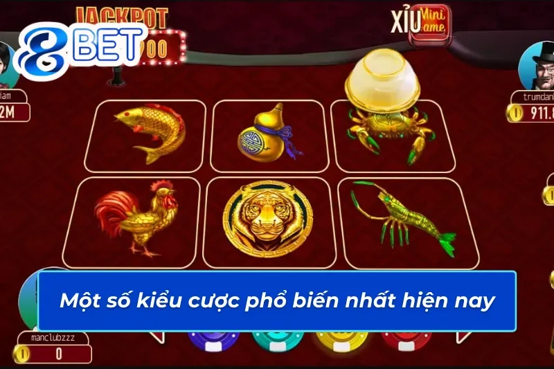 Bầu Cua 88Bet - Trải Nghiệm Giải Trí Trực Tuyến Đỉnh Cao 4 Những cửa cược trong bầu cua 88Bet