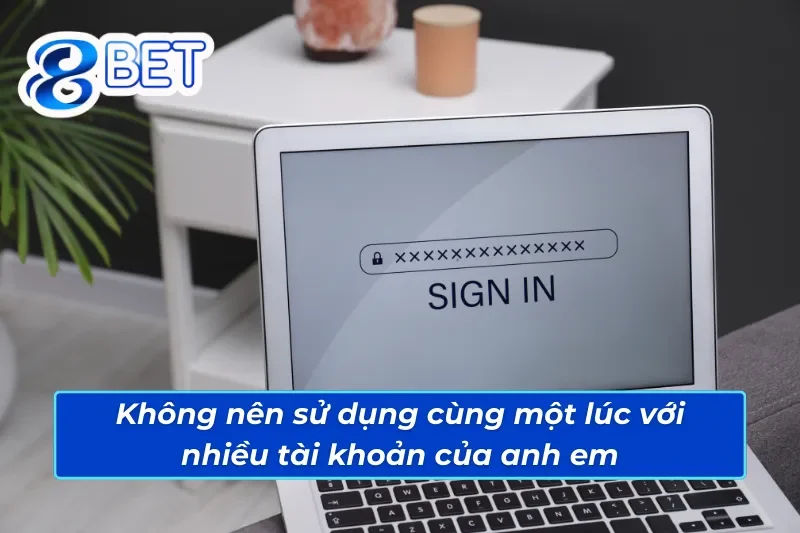 Hướng dẫn các cách xử lý khi bị quên mật khẩu 88BET nhanh chóng 5 Sử dụng một mật khẩu với nhiều tài khoản là điều tuyệt đối không nên