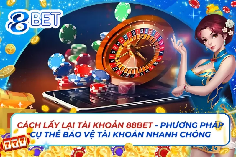 Cách Lấy Lại Tài Khoản 88BET - Phương Pháp Cụ Thể Bảo Vệ Tài Khoản Nhanh Chóng 7 Cách Lấy Lại Tài Khoản 88BET